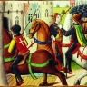 Jeanne d'Arc prisonnière devant Compiègne
